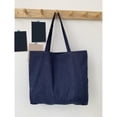 thumbnail image 7 of Alkepwun Women's Handbags Casual Lightweight Classic Retro Denim Tote Bag Everyday Versatile Solid-Color Underarm Tote Bags Travel Shopper Shoulder Handbag, 7 of 7