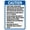 Color 1172, variant on Warning Notice Danger Caution Sign,California Spa Sign Caution Spa Rules,Traffic Road Business Sign 12x16 in Aluminum Metal Tin Sign