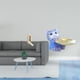 thumbnail image 2 of Gancho organizador plegable con bandeja de resina de gato. Escultura moderna para baño, armario, toallas, batas, joyas, aperitivos y decoración de est, 2 of 8