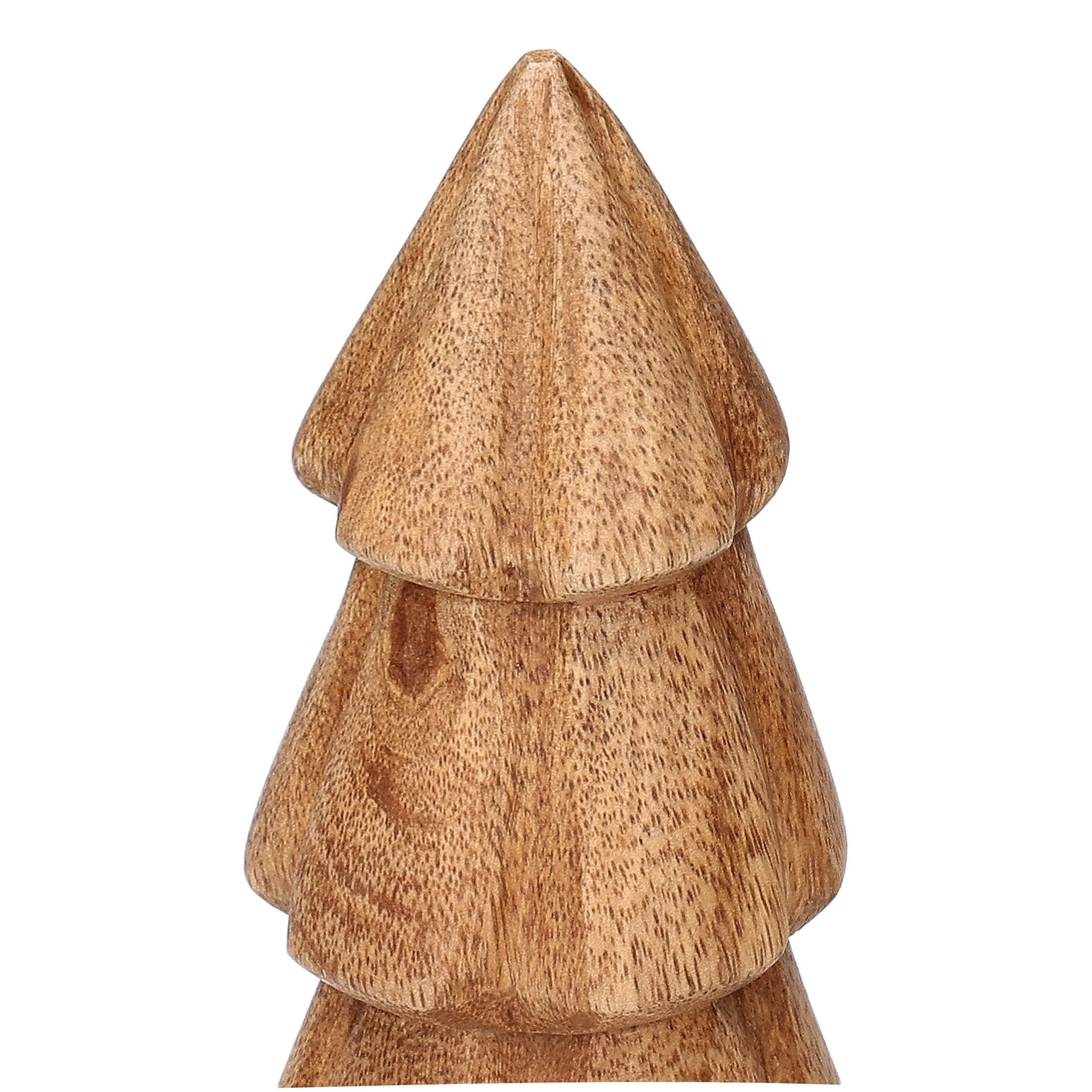 Wood Tree Christmas Decoration, Natural, 9", by Holiday Time