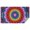 Colorful Tie Dye, variant on Purple Blue Tie Dye Spiral Pattern Rectangle Tablecloth 60"x84",Waterproof Polyester Rectangle Table Cloth, Wipeable Spillproof Polyester Tablecloth for Dining, Camping, Indoor and Outdoor