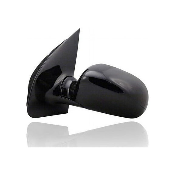 Door Mirror - Compatible/Replacement for '01-02 Ford Windstar - Powered, Heated Without Signal & Memory, Unpainted - Left Hand - Driver - 2F2Z17683GA