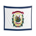 thumbnail image 2 of West Virginia State Flag Wall Hanging Tapestry, 2 of 3