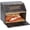 Black, variant on Vintage Double Layer Large Bread Box for Kitchen Counter, Retro Design Wooden Large Capacity Bread Storage Bin (White)