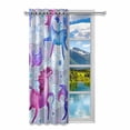 thumbnail image 2 of MKHERT Unicorn Blackout Window Curtain Drapes Bedroom Living Room Kitchen Curtains 52x84 inch, 2 of 2