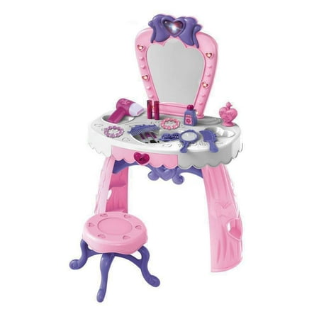Vanity Set With Stool Built In Mirror And Drawer Dryer Vanity Set With Stool Built In Mirror And Drawer Dryer Bracelets Tiara