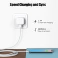 thumbnail image 5 of 5Pack 10ft Fast Charging USB A to Lighting Cable(MFi Certified) Compatible with iPhone 14 13 12 11 x 8 7 6 5 iPad iPod, 5 of 11