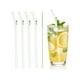 thumbnail image 1 of Uxcell 4 Pcs Popotes de Vidrio Reutilizables, Popote de Vidrio de 7.87" Resistente a Roturas, Popotes Lindos y Transparentes para Whisky, Café, Jugo, Refrescos y Té, Verde, 1 of 6