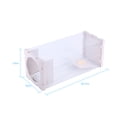 thumbnail image 4 of Haofy Trampas para Ratones Exterior, Trampa de Rata Transparente Control de Ratón en Interior o Exterior, Trampa de Jaula de una Puerta, Trampa de Animales Eotvia No, 4 of 6
