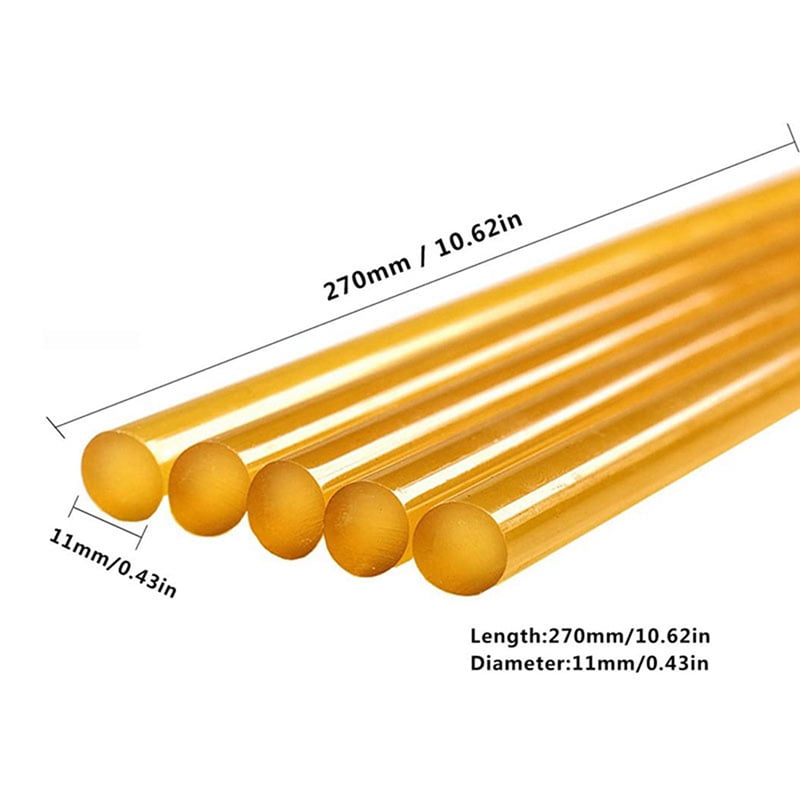 30X Dent Repair Glue Sticks Paintless Dent Repair Tool Glue Sticks for Hot Glue - Car Repair Dent Remover Tool Yellow