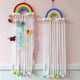 thumbnail image 3 of Accesorios para el cabello con borlas de arcoíris nórdicos, horquillas para el cabello, almacenamiento, decoración de pared tejida para habitación de niños, 3 of 6
