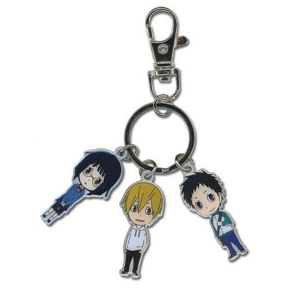 Porte-clés - Durarara - Nouveau Mikado, Masaomi, & Anri Jouets Anime sous Licence ge5040