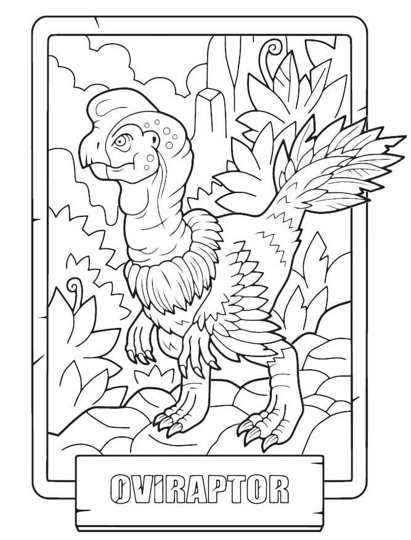 Hinkler Kaleidoscope Sticker Coloring Dinosaur Adventure Children Ages 6 and up
