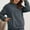 Dark Gray, variant on AXXD Womens Tops Trendy Basic Summer 2024 Casual Plush Solid Color Hooded Top