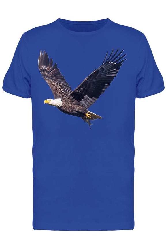 American Bald Eagle: Soaring T-Shirt Men -Image by Shutterstock, Male 3X-Large