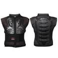 thumbnail image 4 of SULAITE GT-032 Breathable Adjustable Mountain Biking Armor Vest with Hard PE Shell & Shock-Absorbing EVA Padding - Detachable Back Protector, Mesh Fabric, M Size - Ideal for Motorcycle, Skateboard,, 4 of 6