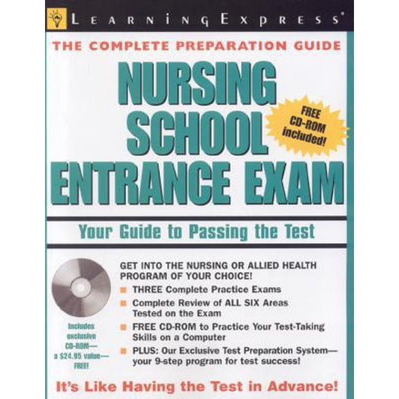 Pre-Owned Nursing School Entrance Exam (Paperback) 1576854817 9781576854815