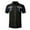 Black, variant on Beach Shirts for Men Men's Short Sleeve Embroidered Western Cowboy Leisure Snap Button Shirt Mens Shirt Black L
