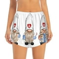 thumbnail image 2 of Rocae Nurse doctor gnome for Women's Athletic Shorts Quick Dry Workout Hiking Shorts With Pockets for Running, Yoga, Gym, Sports-Large, 2 of 7