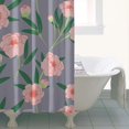 thumbnail image 5 of Waterproof Pioneer Shower Curtain 36x72 Inch Polyester Unique Colorful Floral Shower Curtain for Bathroom Hotel Home Decor with 7 Plastic Hooks, 5 of 5