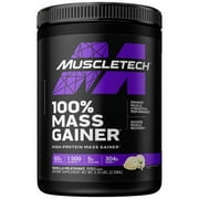Muscletech Pro Series 100% Mass Gainer Protein Powder, Vanilla, 60g Protein, 5.15 lbs
