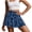 Blue Sea Turtle, variant on Yuyamidu Blue Sea Turtle Women's Athletic Skorts Comfortable Tennis Skirts with Shorts High Waisted Golf Skort with Pockets Size L