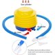 thumbnail image 4 of Bomba de 2 globos - bomba de aire de bomba de pie grande - diseño robusto y plástico duradero, ligera y compacta - bomba de aire para globos, colchones de aire, piscinas infantiles, pelotas JFHHH pequeña, 4 of 5