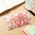 thumbnail image 1 of Linnome Lot de 5 Rouleaux de Ruban Double Face pour Bricolage Scrapbooking 99 Pi avec Sac de Rangement pour Usage de Bureau, 1 of 6