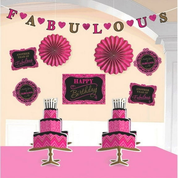Fabulous Celebration Room Decorating Kit (10pc)