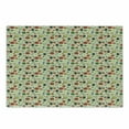 thumbnail image 1 of Owl Print Cutting Board, Continuous Nature Inspire Pattern of Birds Trees and Plants, Decorative Tempered Glass Cutting and Serving Board, in 3 Sizes, by Ambesonne, 1 of 2