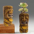 thumbnail image 2 of Flowerpots with Dish Ceramic, Shape Character Roman Synthetic Style Lmitated Resin Flowerpot Patio & Garden, Flower Pots, 2 of 7