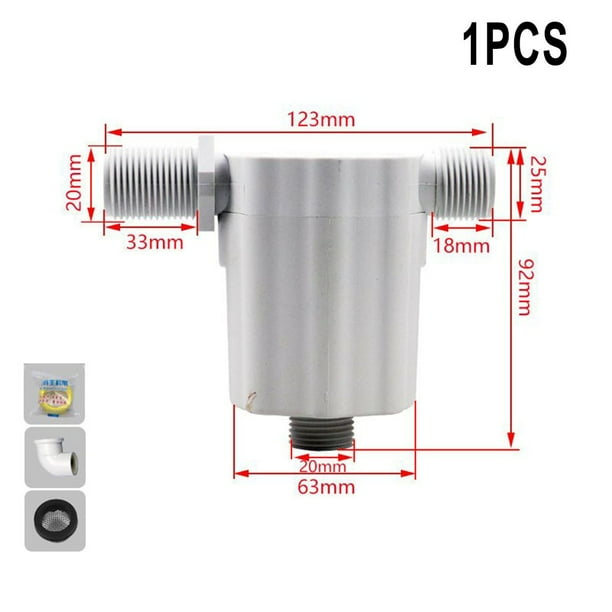 Ruibeauty Water Tower Water Tank Float Valve Switch Water Level Replenishment Control 1/2