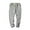 Gray, variant on ZQUUVOU Men's Cargo Pants Cotton Solid Color Casual Multiple Pockets Elastic Waist Long Pants Trousers Olive Green
