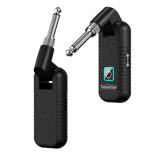 2.4Ghz Wireless Guitar System Rechargeable Wireless Guitar Transmitter Receiver for Guitar Musical Instrument 1 to 2