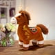 thumbnail image 4 of Muñeca Lindo muñeco de caballito de peluche suave, ideal para acompañar a tu bebé a dormir y como regalo de buena suerte. Color marrón. 1 unidad. JASKFLY, 4 of 9