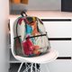 thumbnail image 5 of Easygdp Colorful Dachshund Art Mochila Casual para Portátil, Mochila para Escuela, Viajes, Negocios, 5 of 6