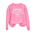 thumbnail image 5 of Karight Women's Long-sleeved Round Neck Pullover Casual Printed Loose Sweatshirt, 5 of 5