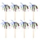 thumbnail image 1 of 100pcs Cupcake Topper Firework Postre Topper Cocktail Fruits For Party, 1 of 5