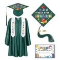 thumbnail image 1 of Tong Shiny Kindergarten And Preschool Graduation Gowns Caps And Tassels (Class Of 2026) — Children's Academic : Kindergarten Elementary School And Performance, 1 of 5