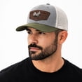 thumbnail image 5 of KNITE Gorra Farmer Rooster Silver Trucker Hombre Ajustable Estilo Rancho Gallo, 5 of 5