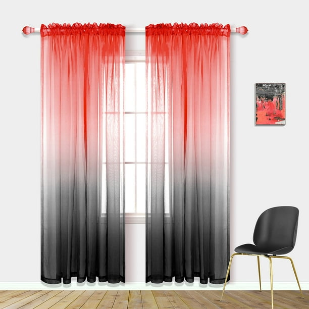 Juego de cortinas Pitalk Modern Living Room 84 pulgadas