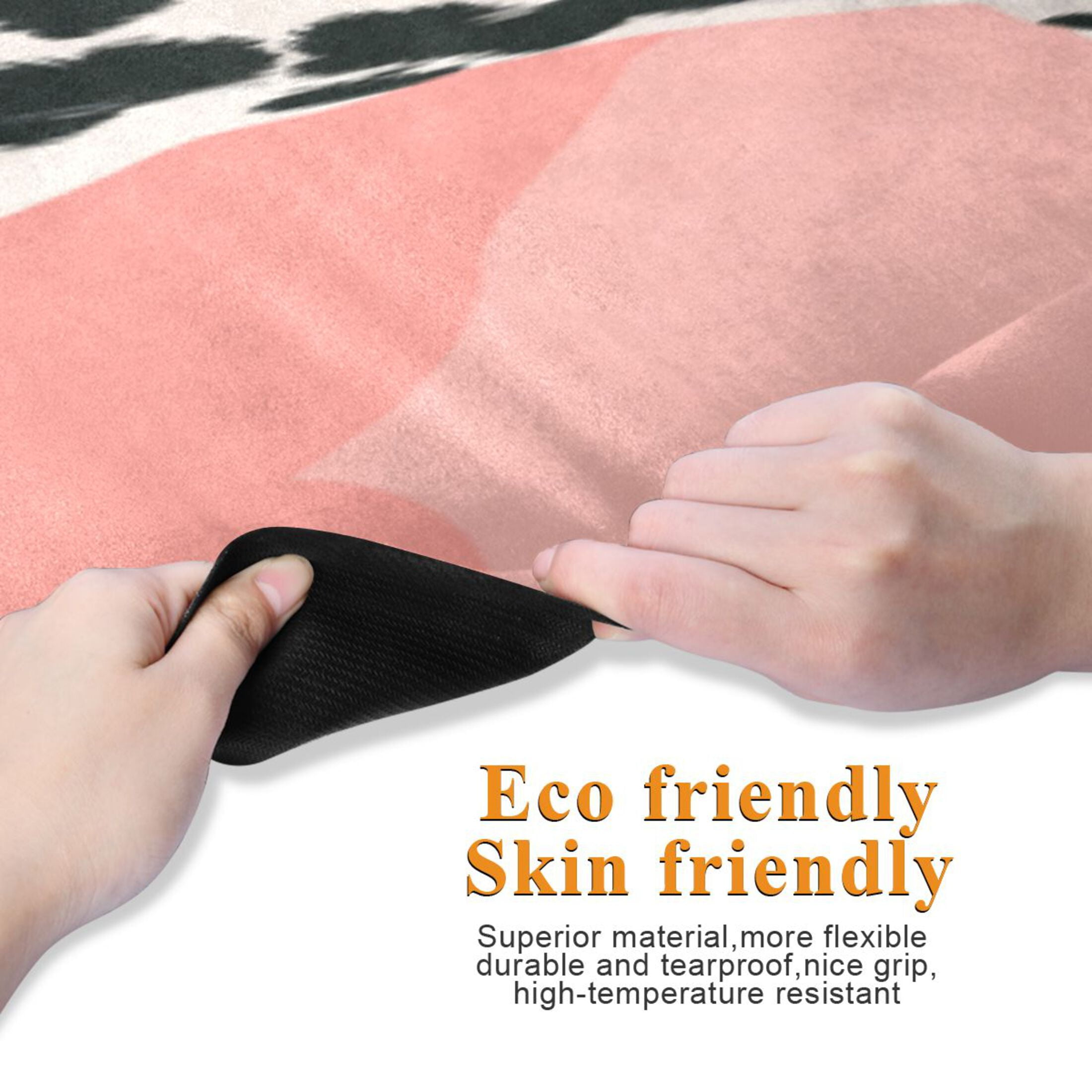 BZSMCE Yoga Mat Women Fitness Mat Dalmatian's Gentle Gaze Pattern