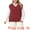 Burgundy, variant on Women's Plus Size Pullover Vest V Neck Plaid Preppy Sweater 3X Gray