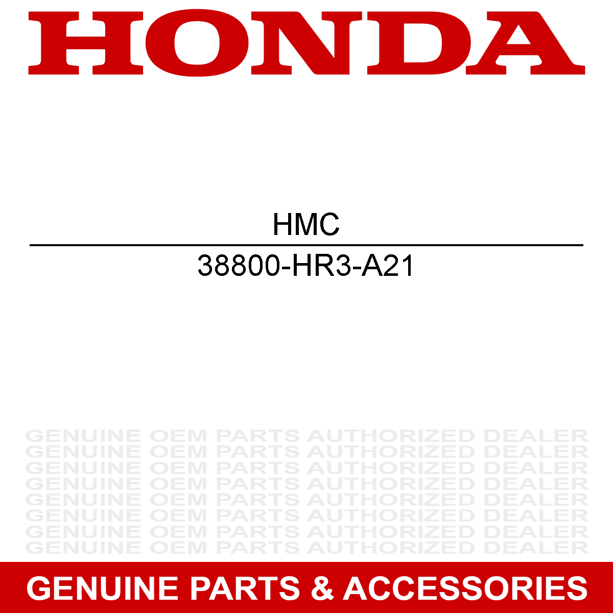 Honda 38800-HR3-A21 OEM Angle Sensor Assembly for 2002-2024 Foreman Pioneer Rancher Recon