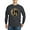 Charcoal, variant on CafePress - Old And Worn Acoustic Guitars Yin Yang Long Sleeve - Long Sleeve Dark T-Shirt