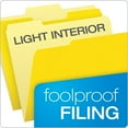 thumbnail image 3 of Pendaflex Interior File Folders 1/3 Cut Top Tab Letter Yellow 100/Box 421013YEL, 3 of 6