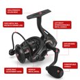 thumbnail image 3 of Reel 13+1 Rodamientos de Bolas Pescando Carrete de Pesca de Carpas Huecas de Nylon Liviano, 3 of 7