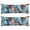 Hawaiian F, variant on Bohemian Style Artistic Body Pillow Cover 20x54 - Vintage Long Pillow Case with Zipper - Geometric & Nordic Patterns - Soft & Skin-Friendly Pillowcase