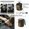 thumbnail image 4 of Renewold Deer Camo Hunting Forest 12 PCS Front Car Seat Cover Front Seat Cover with Steering Wheel Cover Seat Belt Pad Armrest Cover Garbage Bag Air Vent Bag Rearview Mirror Cover Coasters Key Chain, 4 of 7