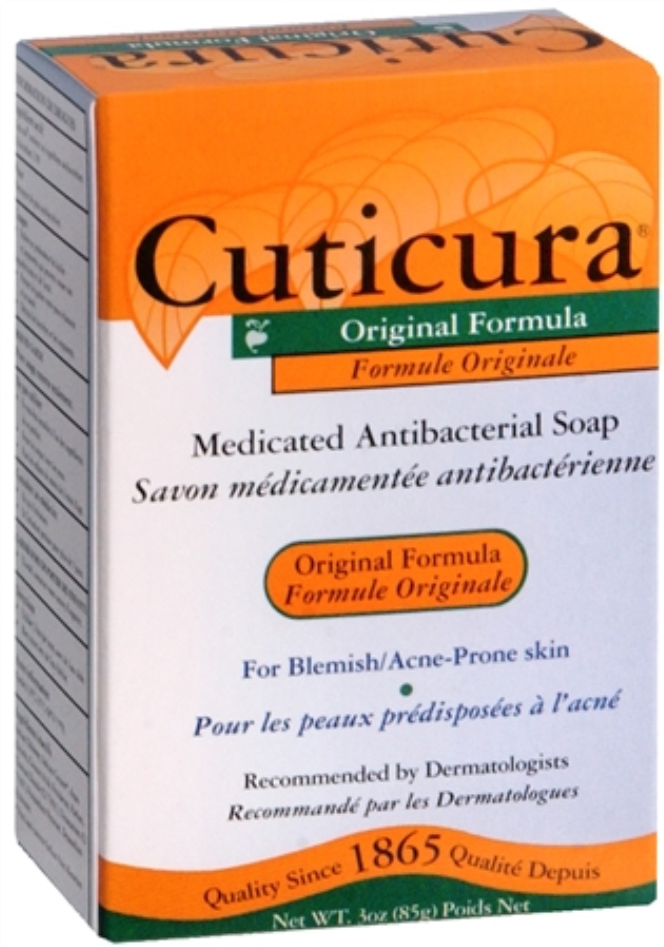 Cuticura Antibacterial Soap Original Formula 3 oz (Pack of 2) - image 1 of 1